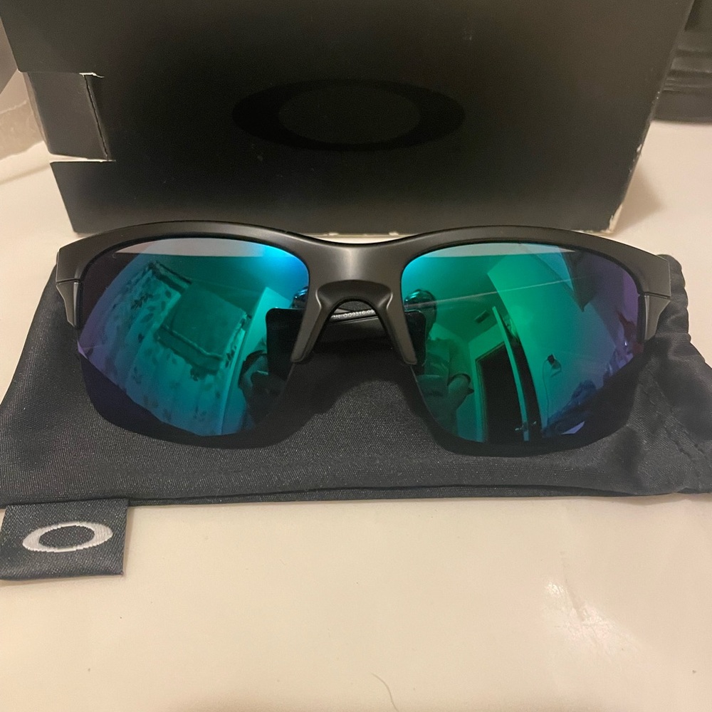 Oakley Sunglasses with Blue Lenses